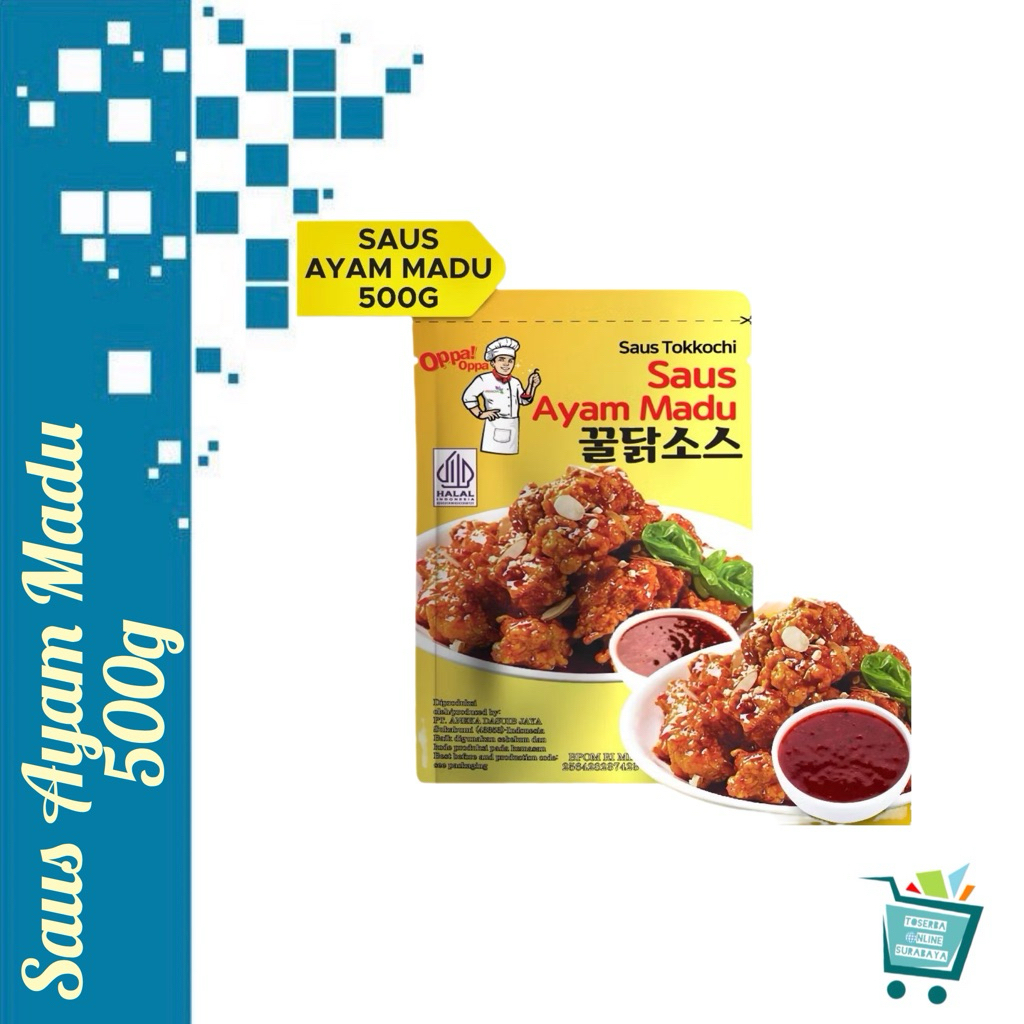 

Oppa! Oppa Java Super Food Saus Ayam Madu / Honey Chicken Sauce 500g