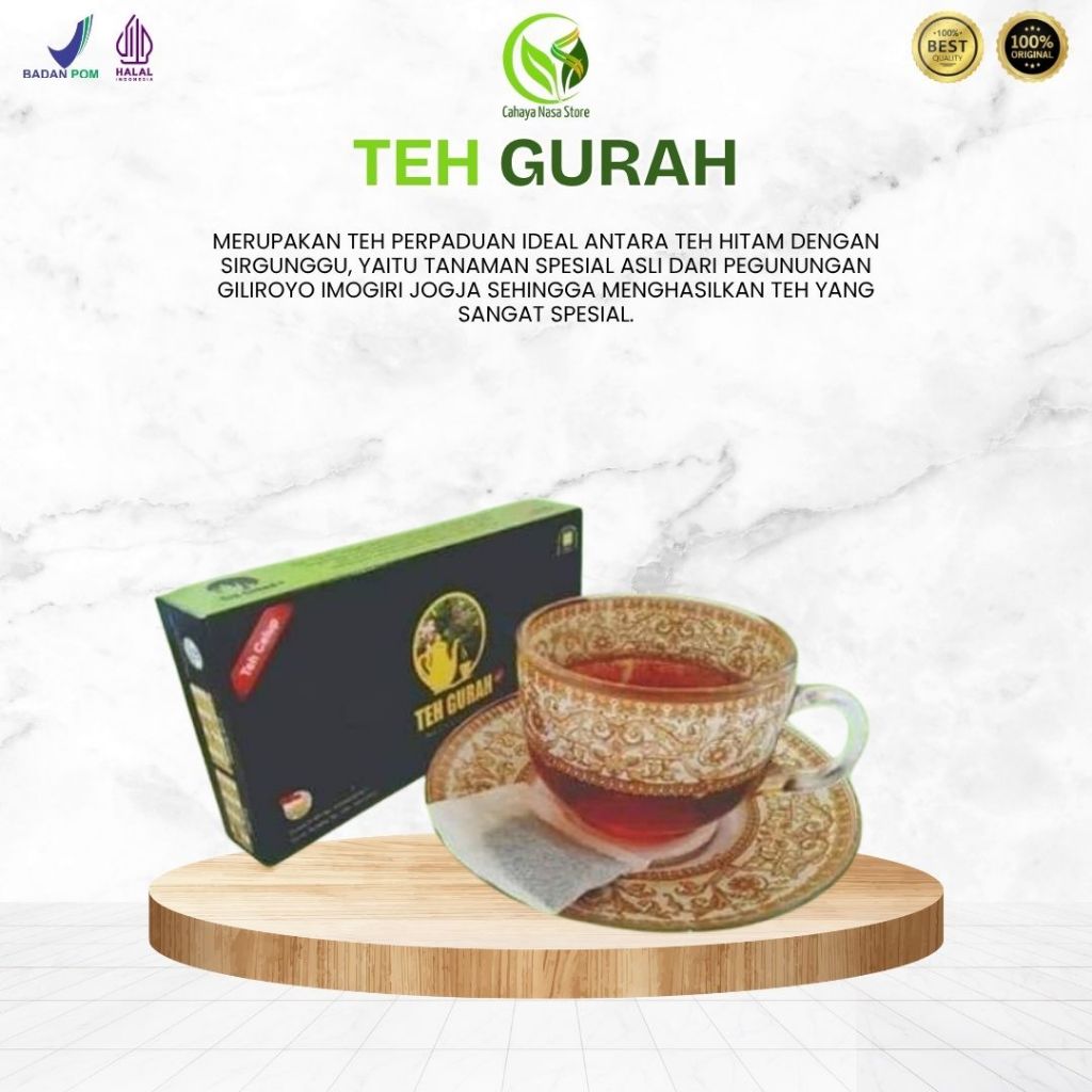 

Teh Gurah Nasa penfhilang dahak lendir dll