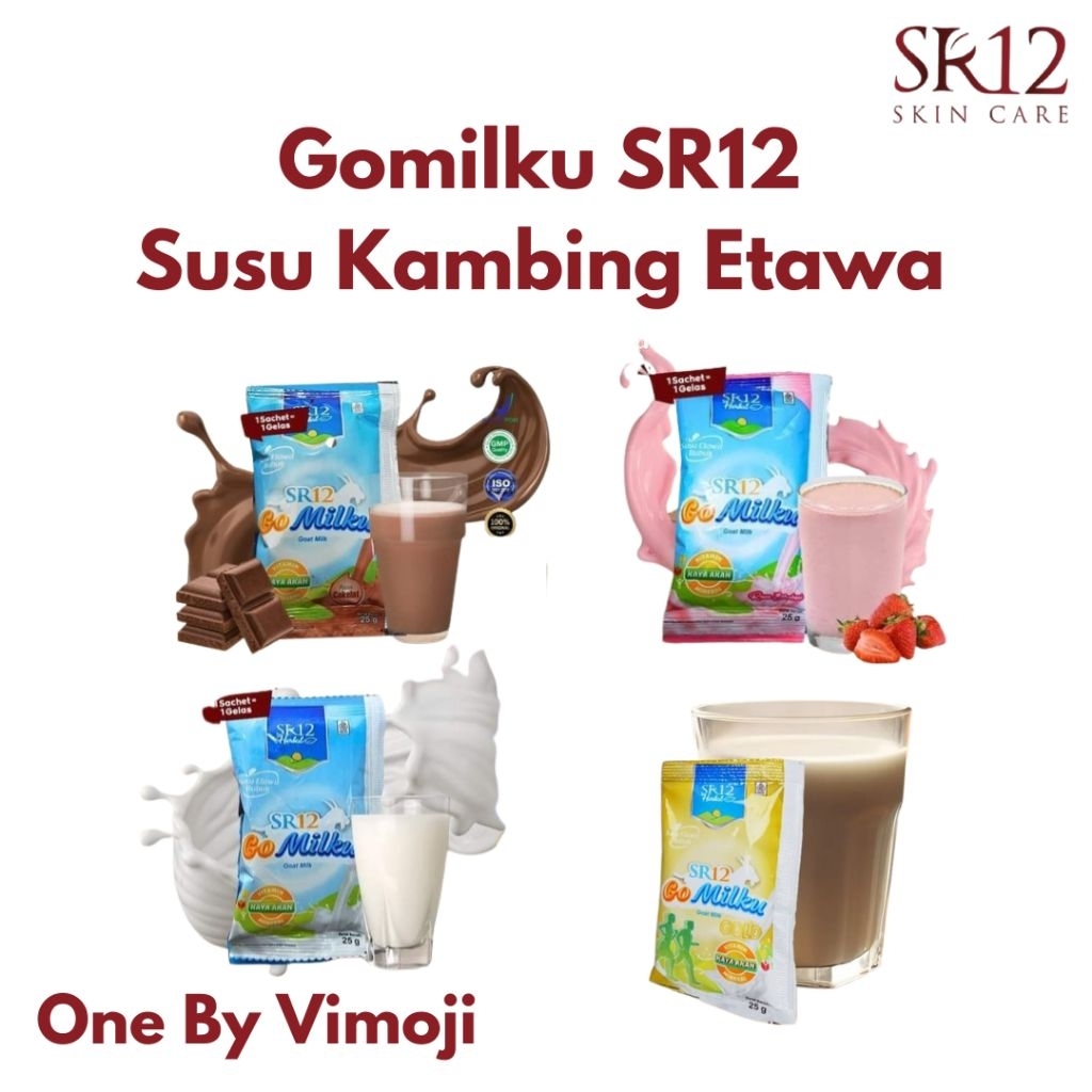

Gomilku SR12 Sachet Susu Kambing Etawa Berkualitas Bpom