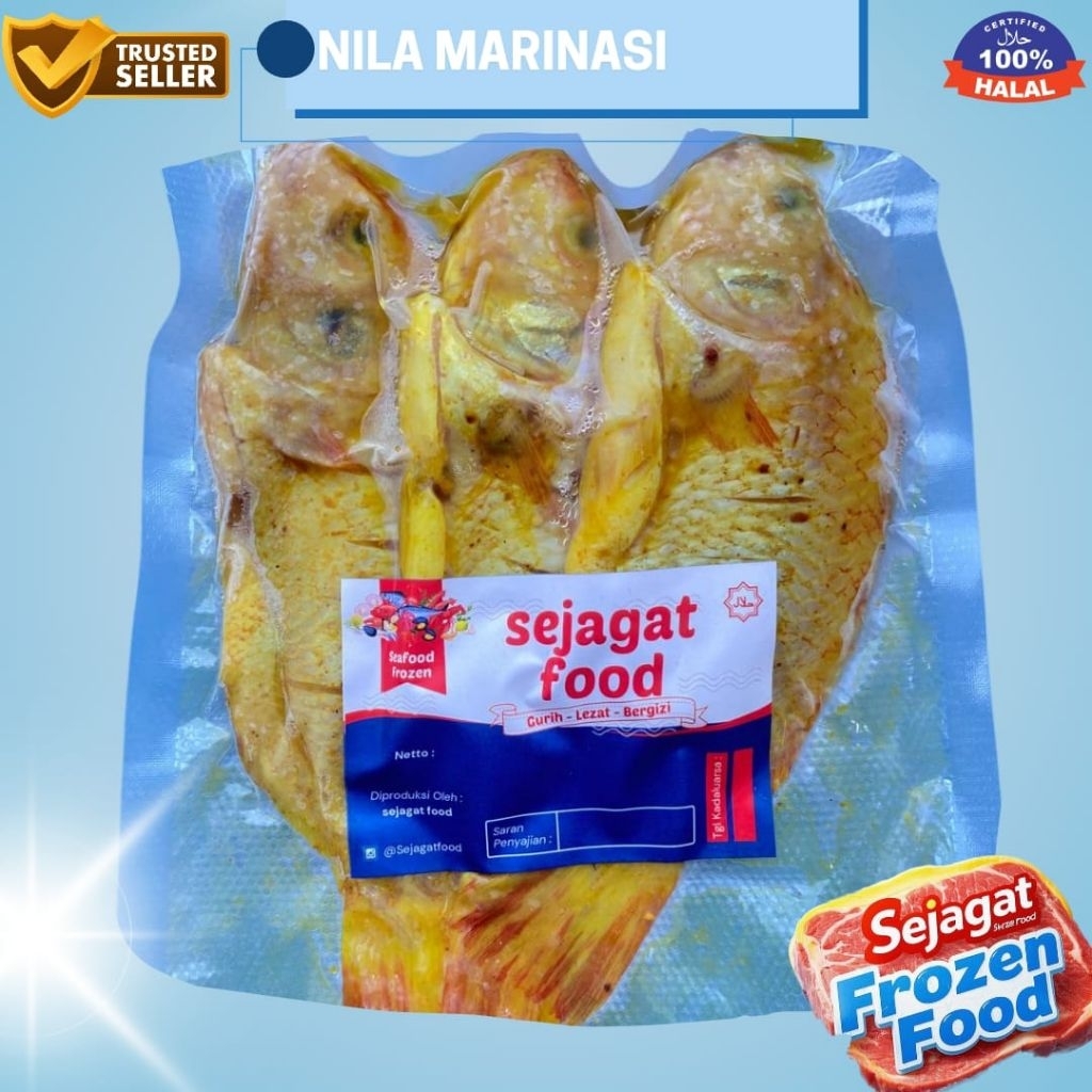 

Ikan Nila marinasi