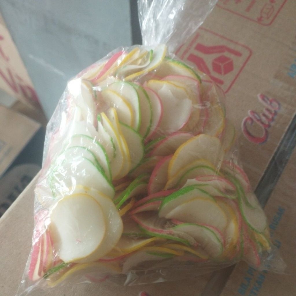 krupuk seblak mentah, bahan krupuk seblak siap masak