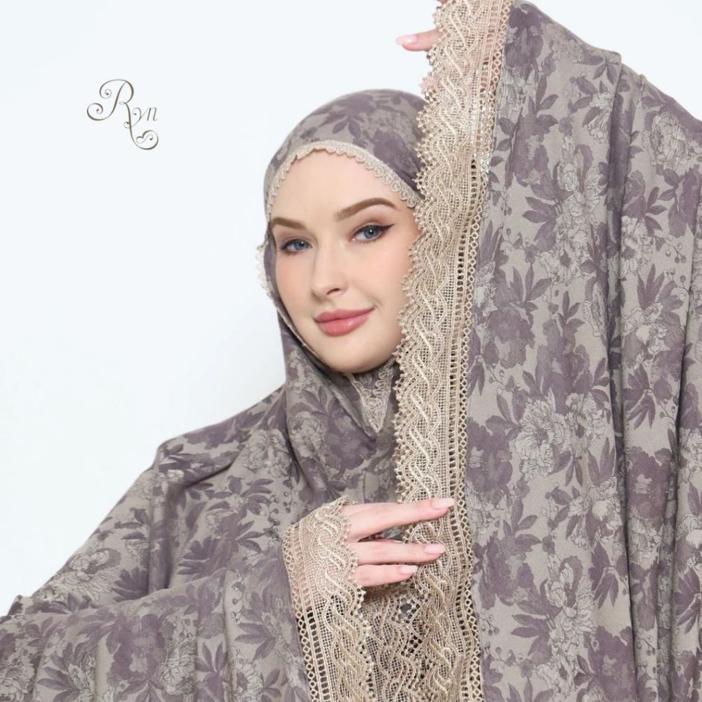 Mukena Shaima Series Ryn Rayyan| Mukena Ryn | mukena Viscose jaguard