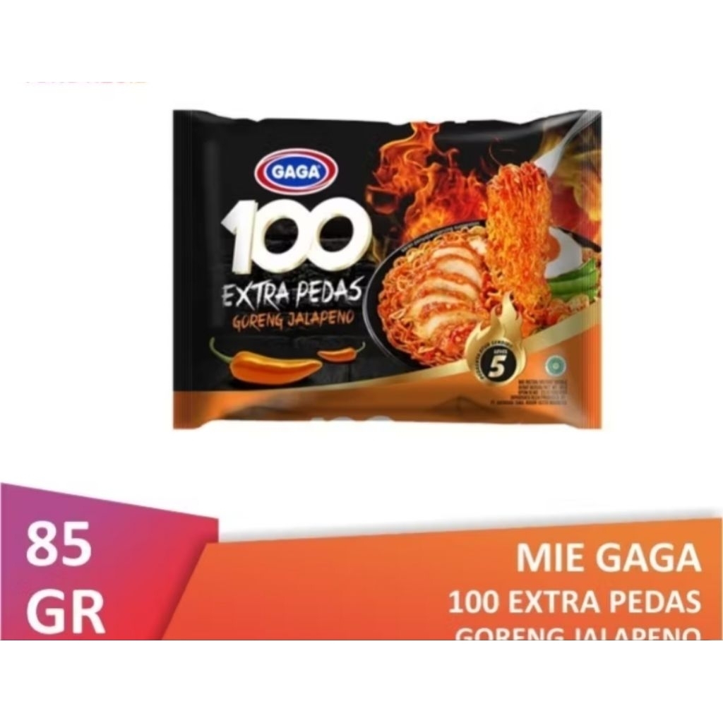 

Mie Gaga goreng jalapeno 85gr