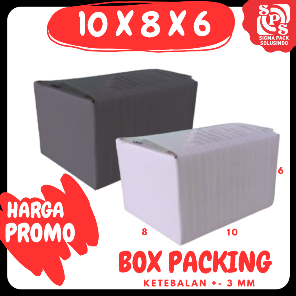 

Box 10x8x6 Kardus A1 Packing Karton Dus Kotak Kemasan Obat Mainan Olshop Souvenir Jamu Sparepart