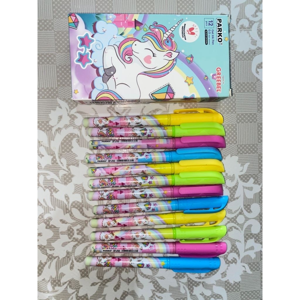 

1 pcs polpen Unicorn Greebel Gel Ink Pen Parko GP-003 0.5 mm