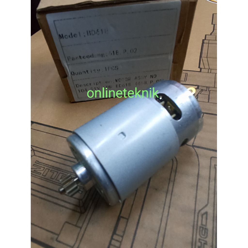 DINAMO BD618 DOLIZ UNTUK MESIN BOR BATERY DOLIZ TYPE BD618