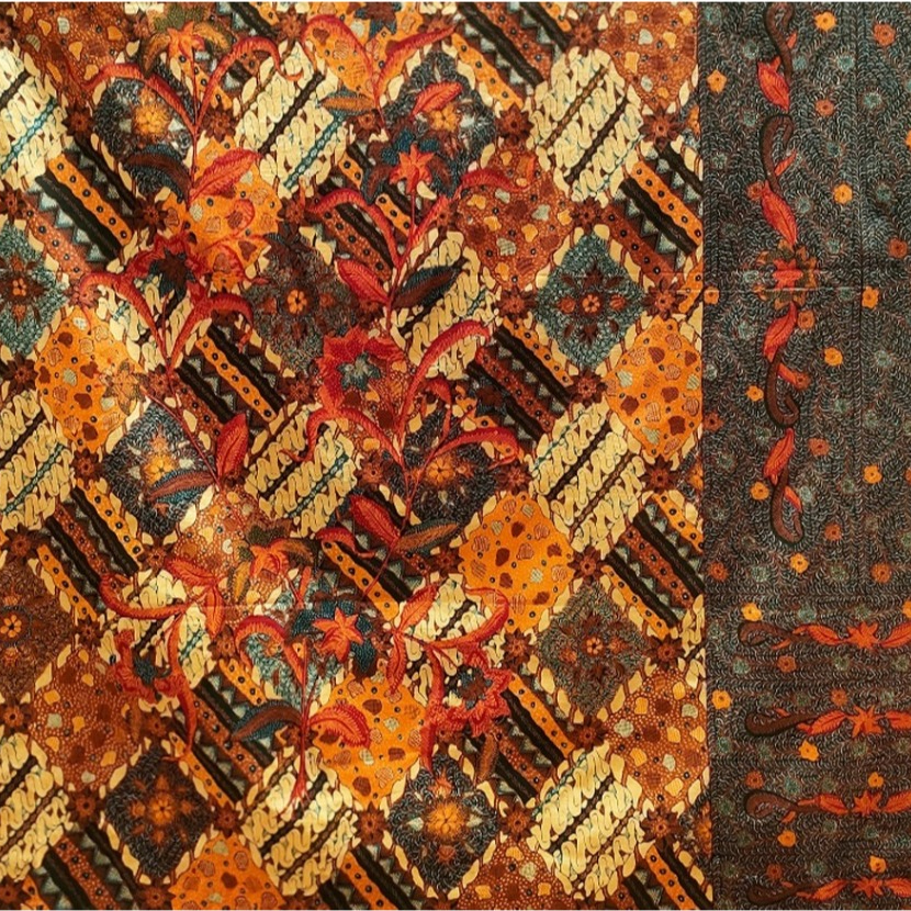 Kain Batik Tulis Katun Alusan Sarimbit || Kode : FZA 345