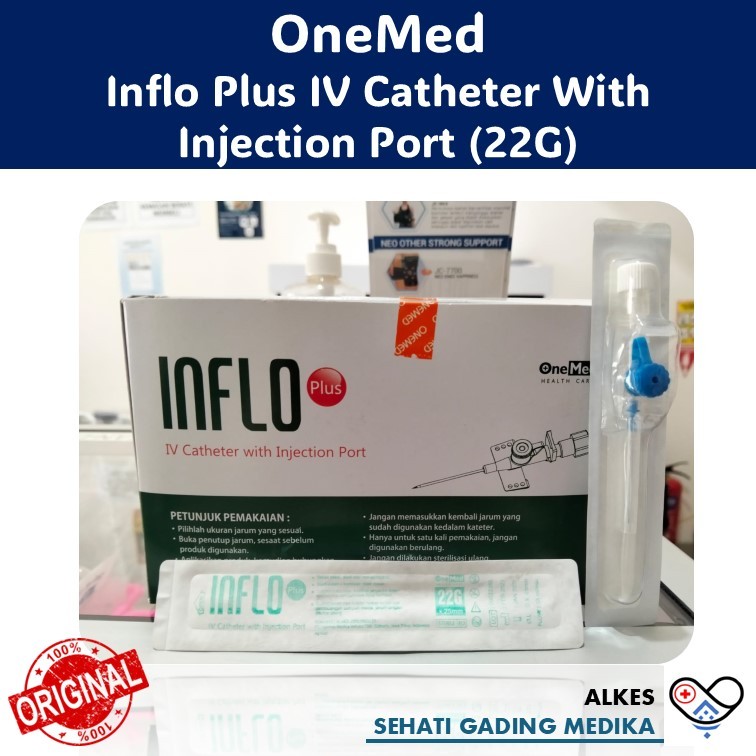 Inflo Plus  22g IV Catheter - Onemed Plus