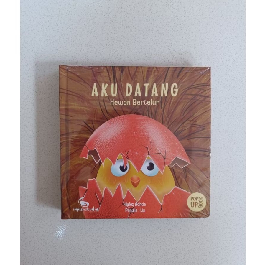 Buku Pop Up Book Aku Datang Hewan Bertelur