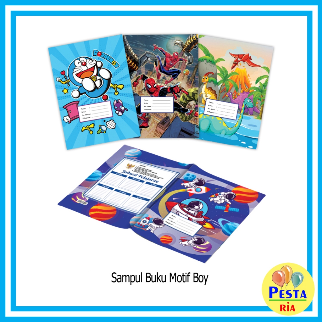 

Murah!! (20Pcs) Sampul Buku Motif Cowok, sampul buku fancy, sampul buku tulis, sampul art paper, perlengkapan sekolah