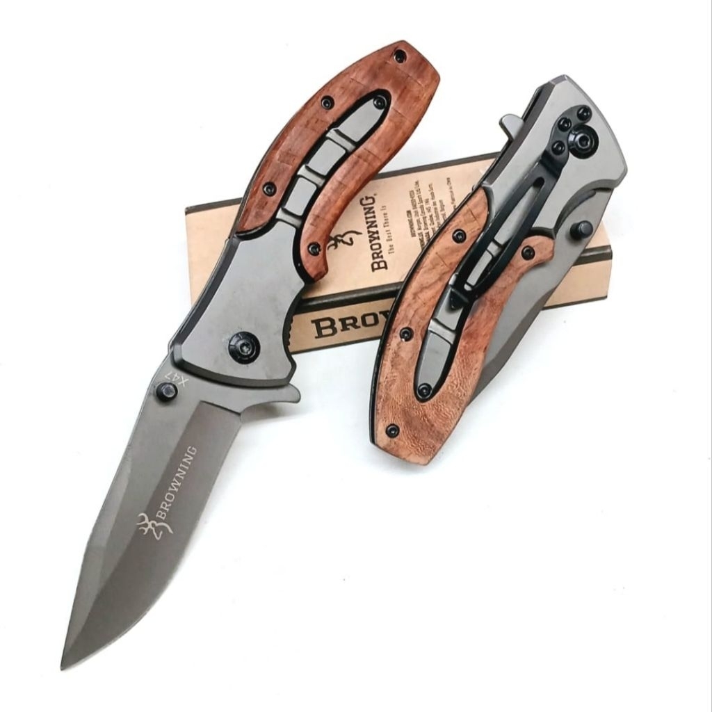 Aneka Pisau survival Classic  Solid Stell " Pisau Survival Tactical