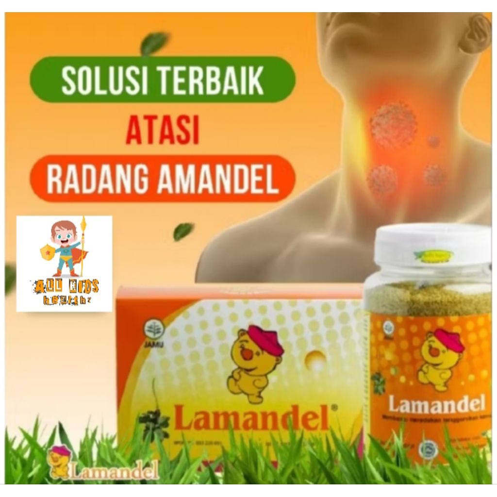 Lamandel Obat Amandel Anak & Dewasa (AS)