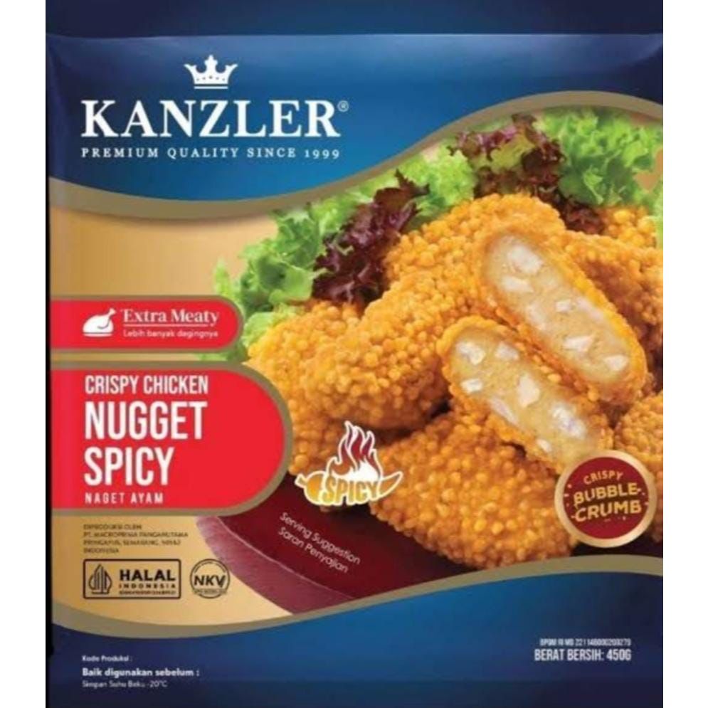 

Kanzler Crispy Nugget Spicy 450gr