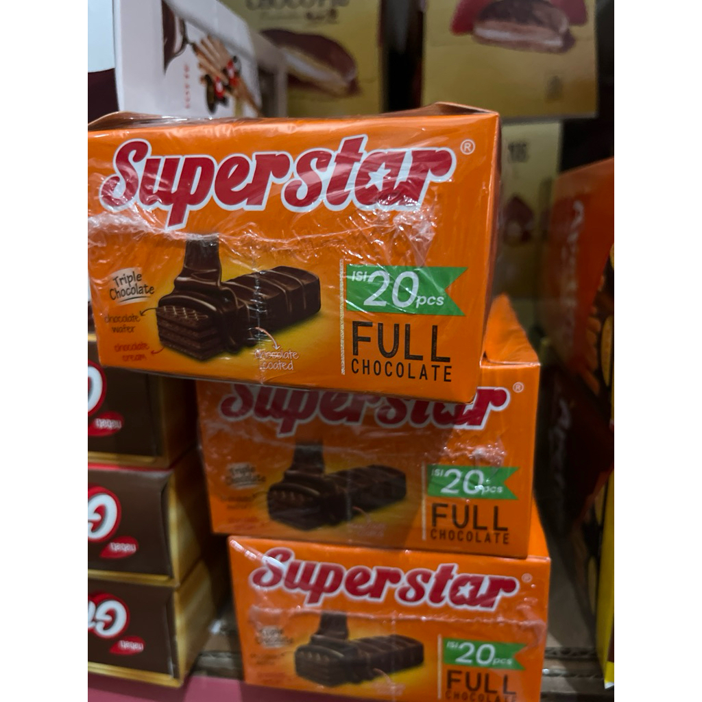 

Superstar triple chocolate isi 20 pcs