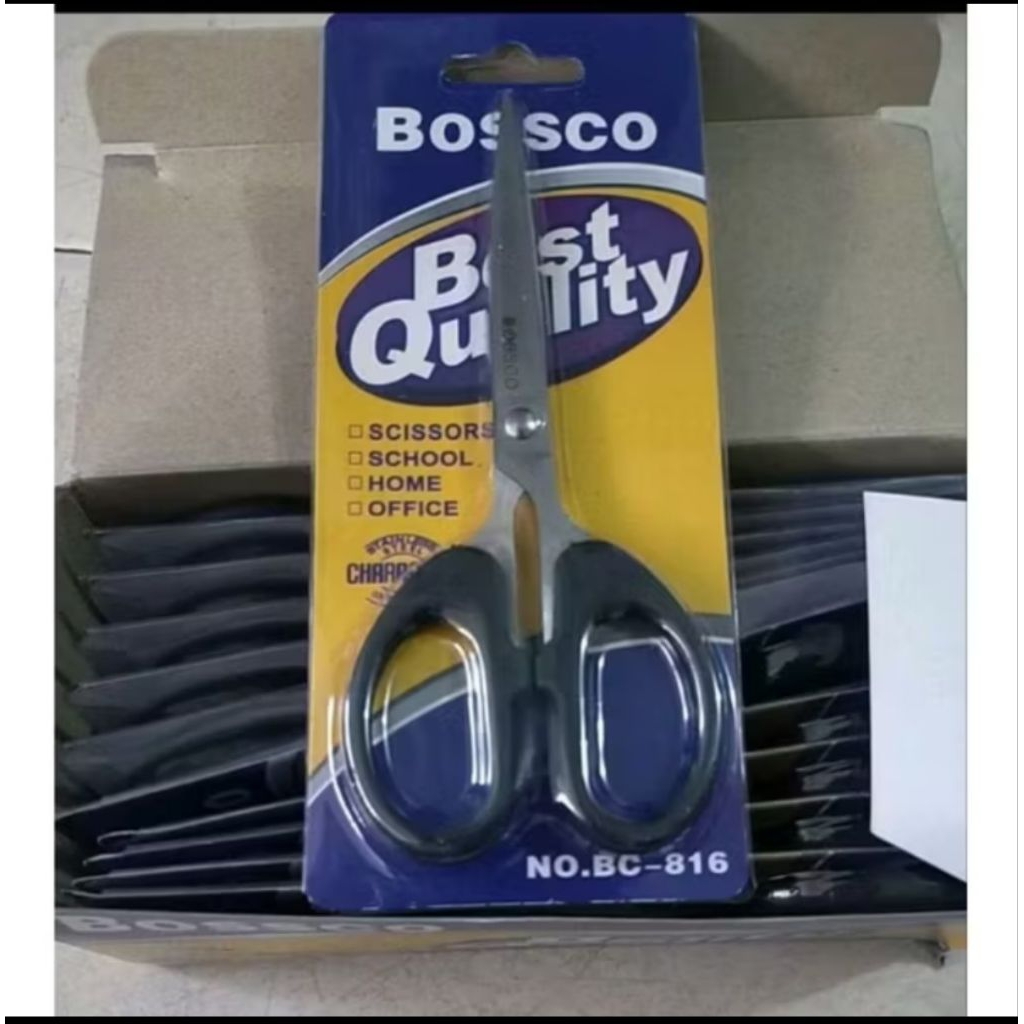 

1pcs - gunting kertas Bossco/gunting kertas hitam/gunting kertas murah