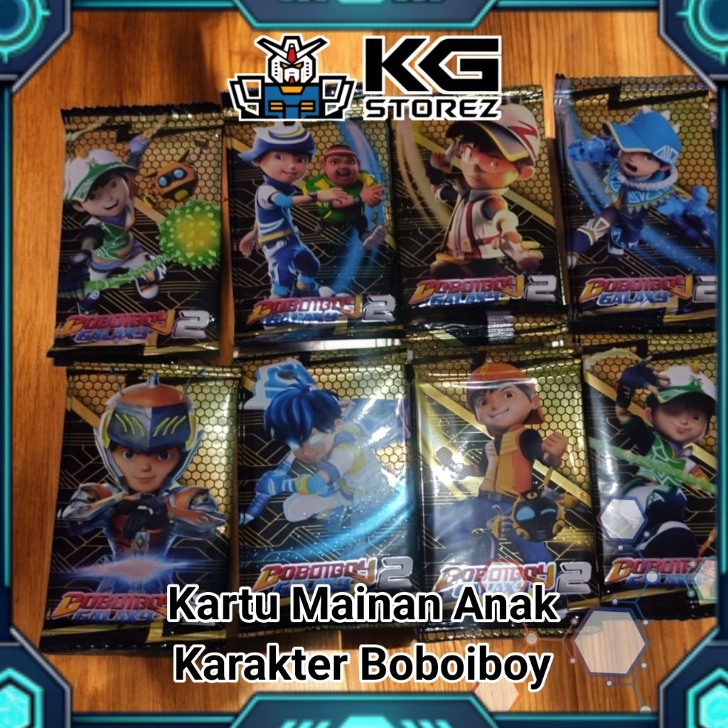 Kartu Mainan Boboiboy Galaxy Card