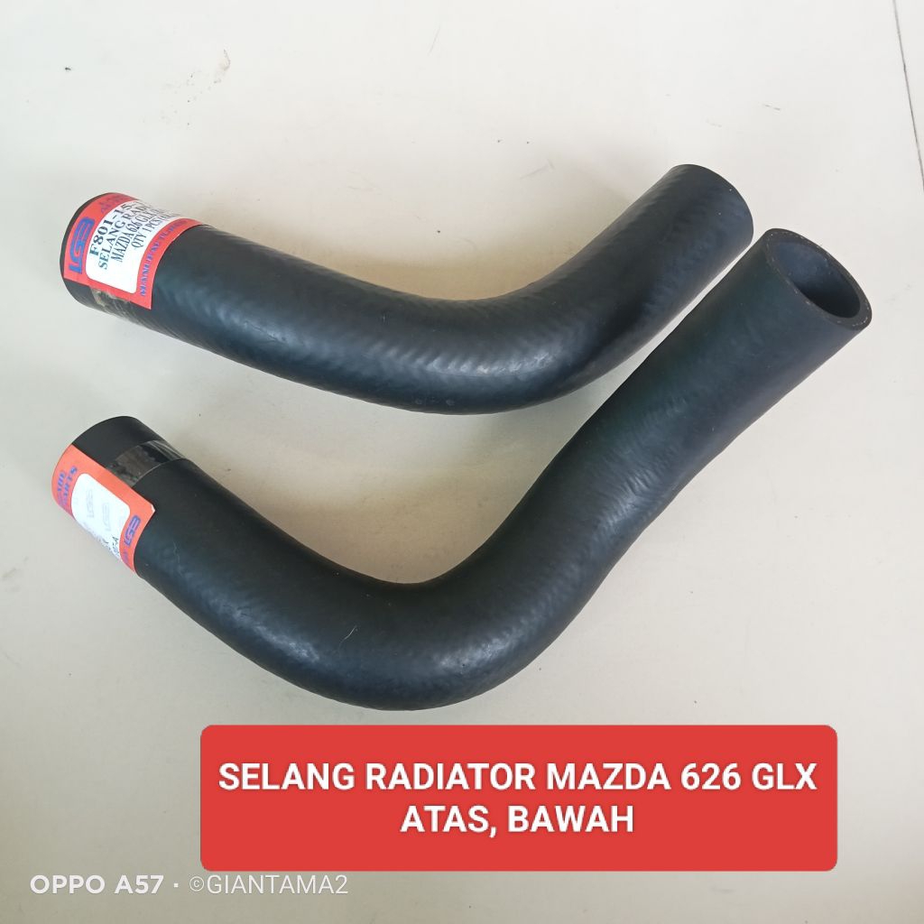 Selang Radiator Mazda 626 GLX Atas, Bawah kw