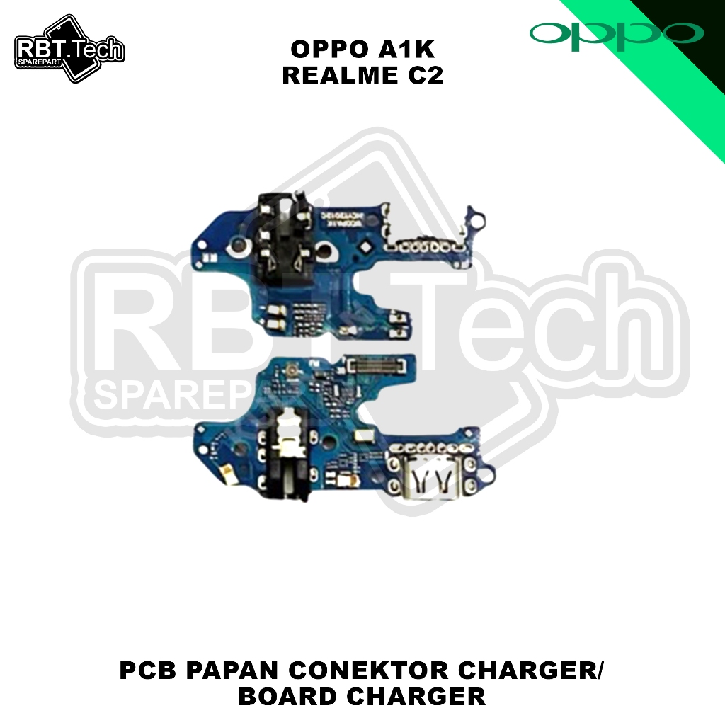 PCB Charger REALME C2 / OPPO A1K -  Flexible Cas OEM -  Sparepart Modul Cas HP