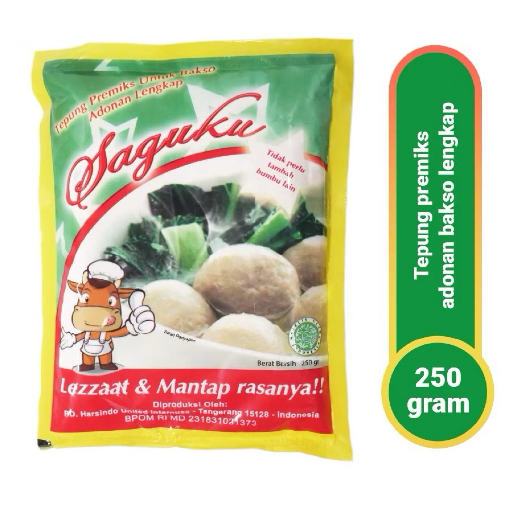 

Saguku Tepung Bakso Adonan Lengkap 250gr