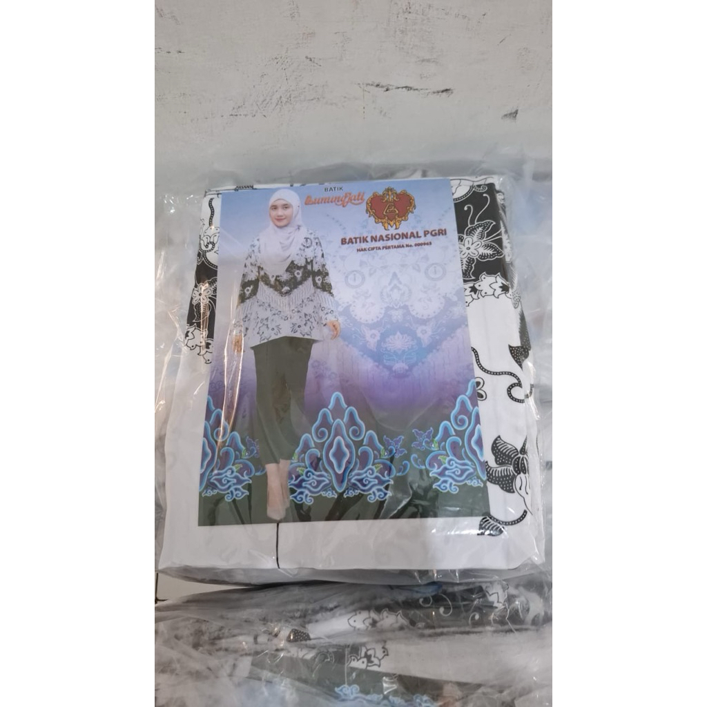 kain batik pgri bahan bsy
