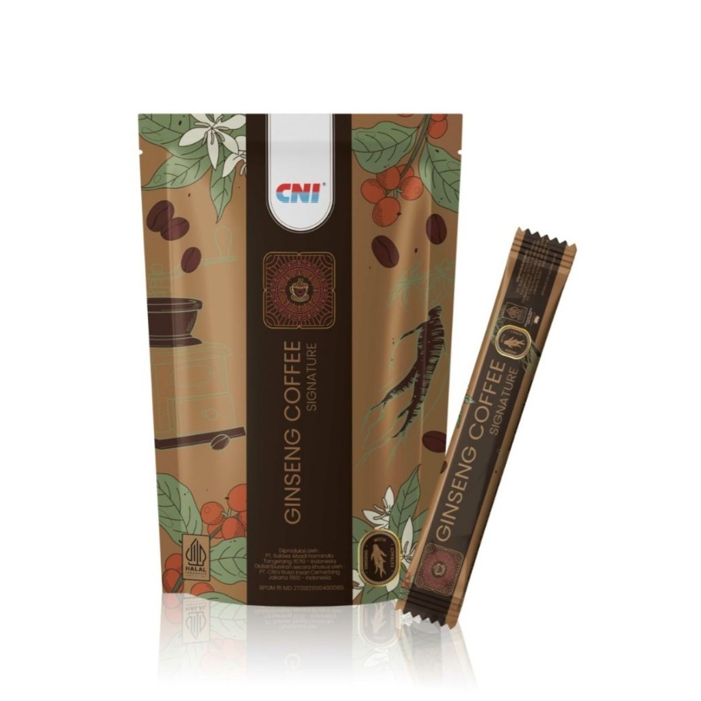 

Ginseng Coffee Signature isi 10 sache