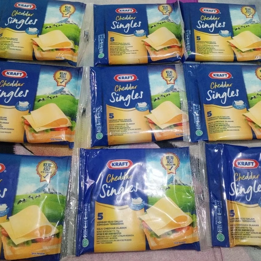 

kraft singles isi 5 lembar