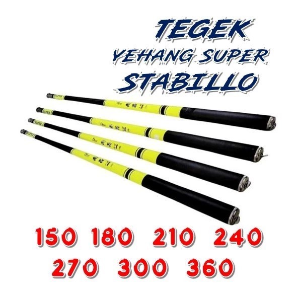 Joran Pancing Tegek YEHANG Super Tanago Micro Fishing 240 270 300 360 450