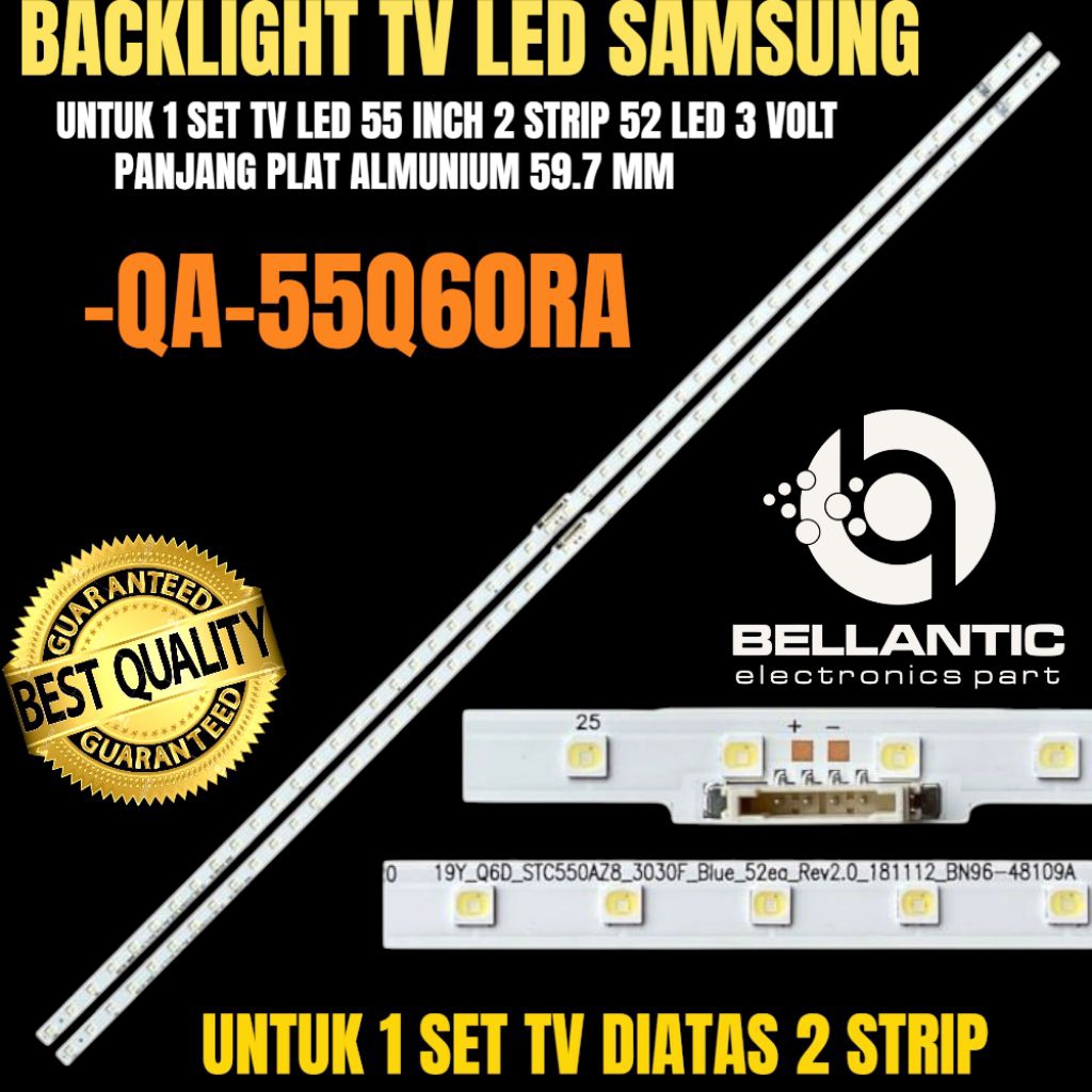 BACKLIGHT TV LED SAMSUNG 55 INCH QA-55Q60RA BACKLIGHT TV 55 INCH