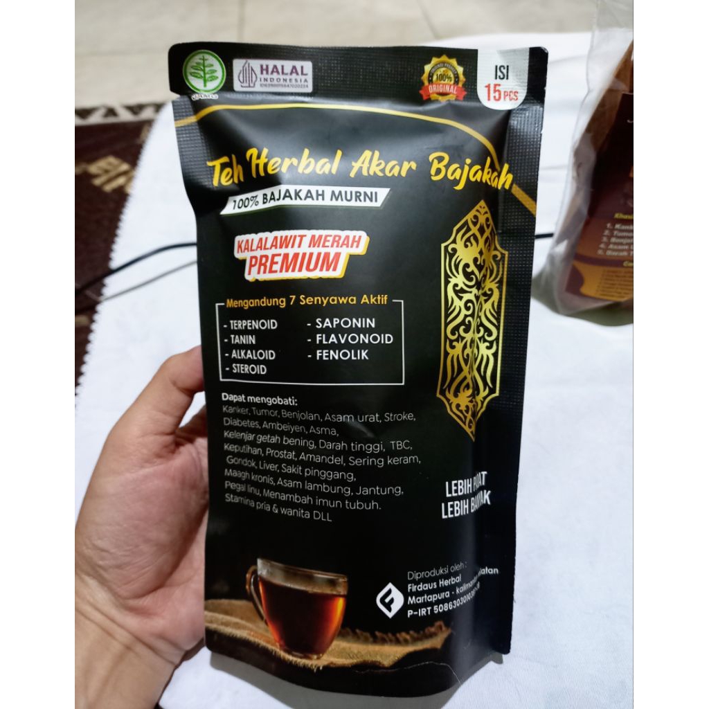 

Teh Herbal Akar Bajakah asli kalimantan