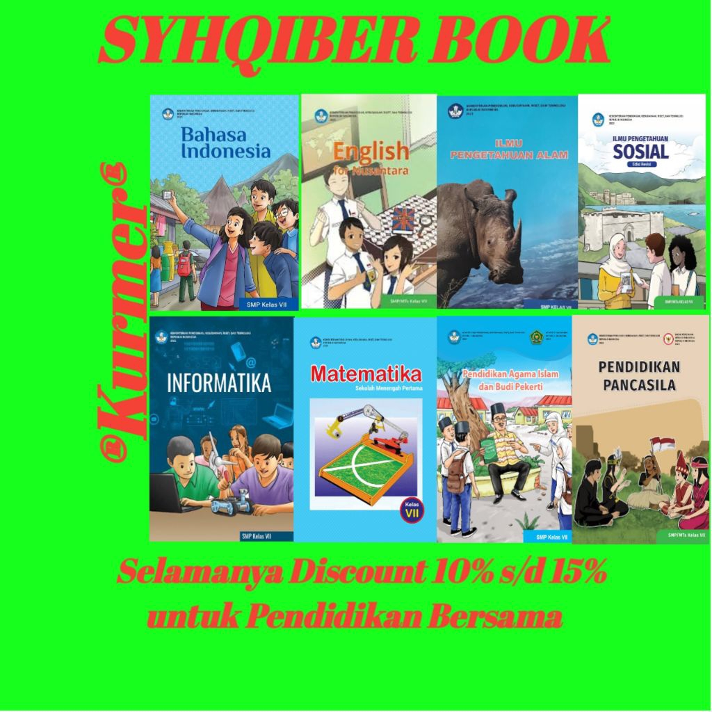 Buku Paket Kurmer Kelas 7 SMP/MTs
