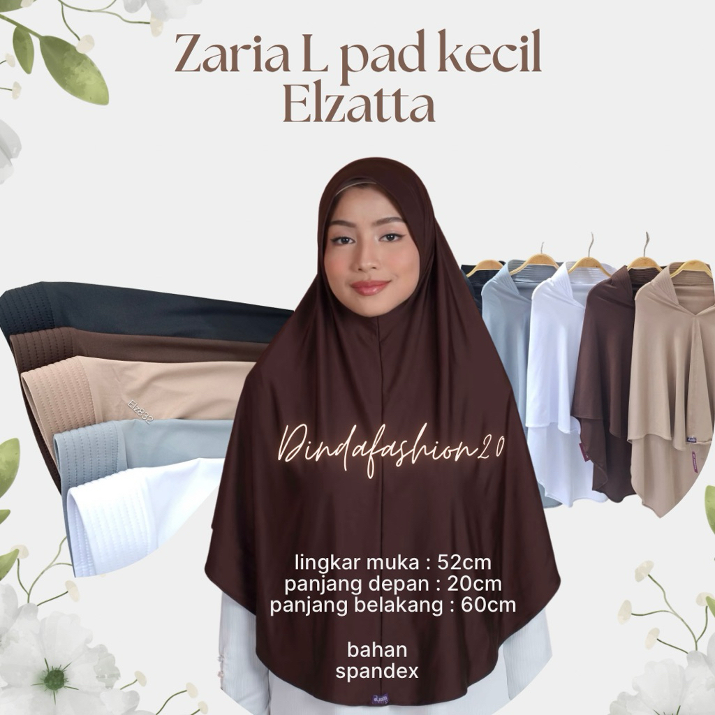 Zaria L pad kecil Elzatta - Bergo syar’i elzatta
