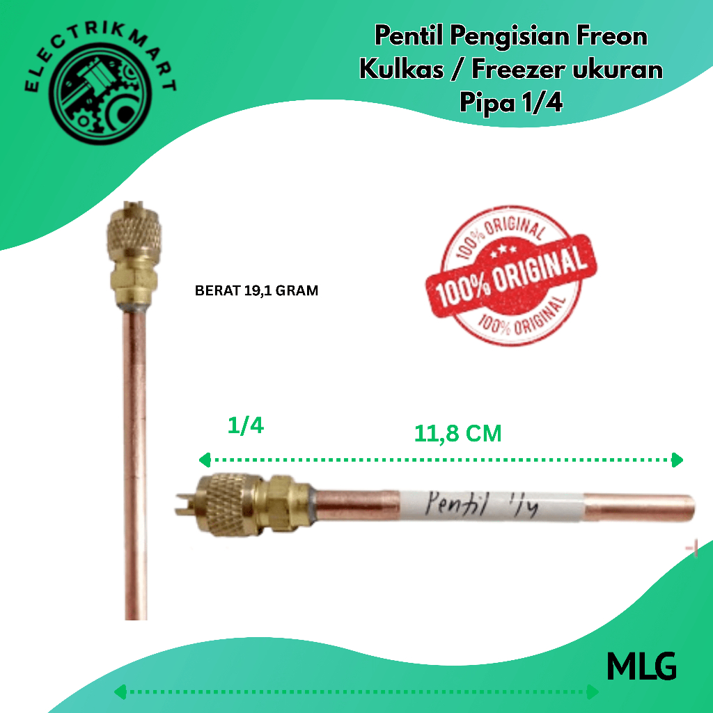 PENTIL PENGISIAN FREON KULKAS / PENTIL PENGISIAN FREON KULKAS