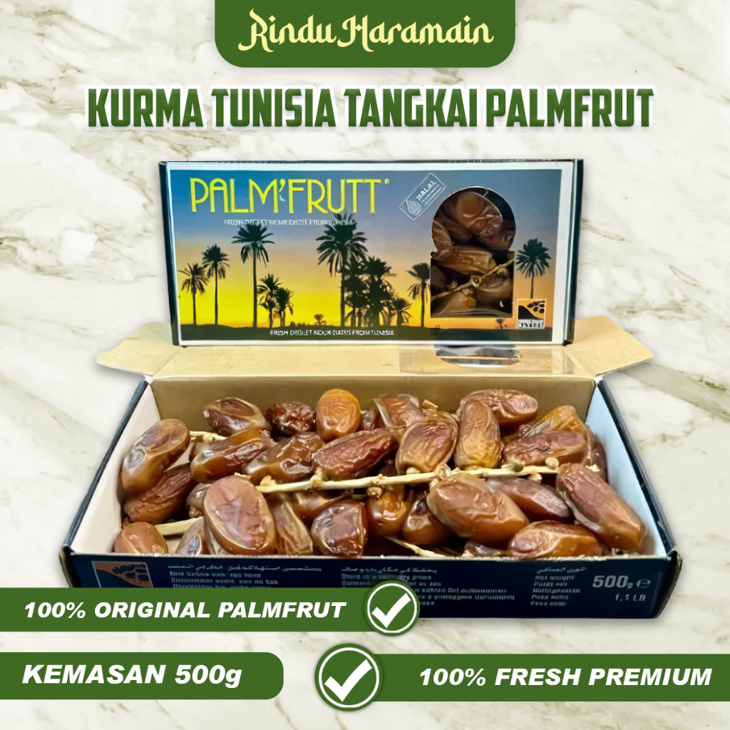 

kurma palm'frutt tunisia tangkai 500gr | original palm'frutt 100%