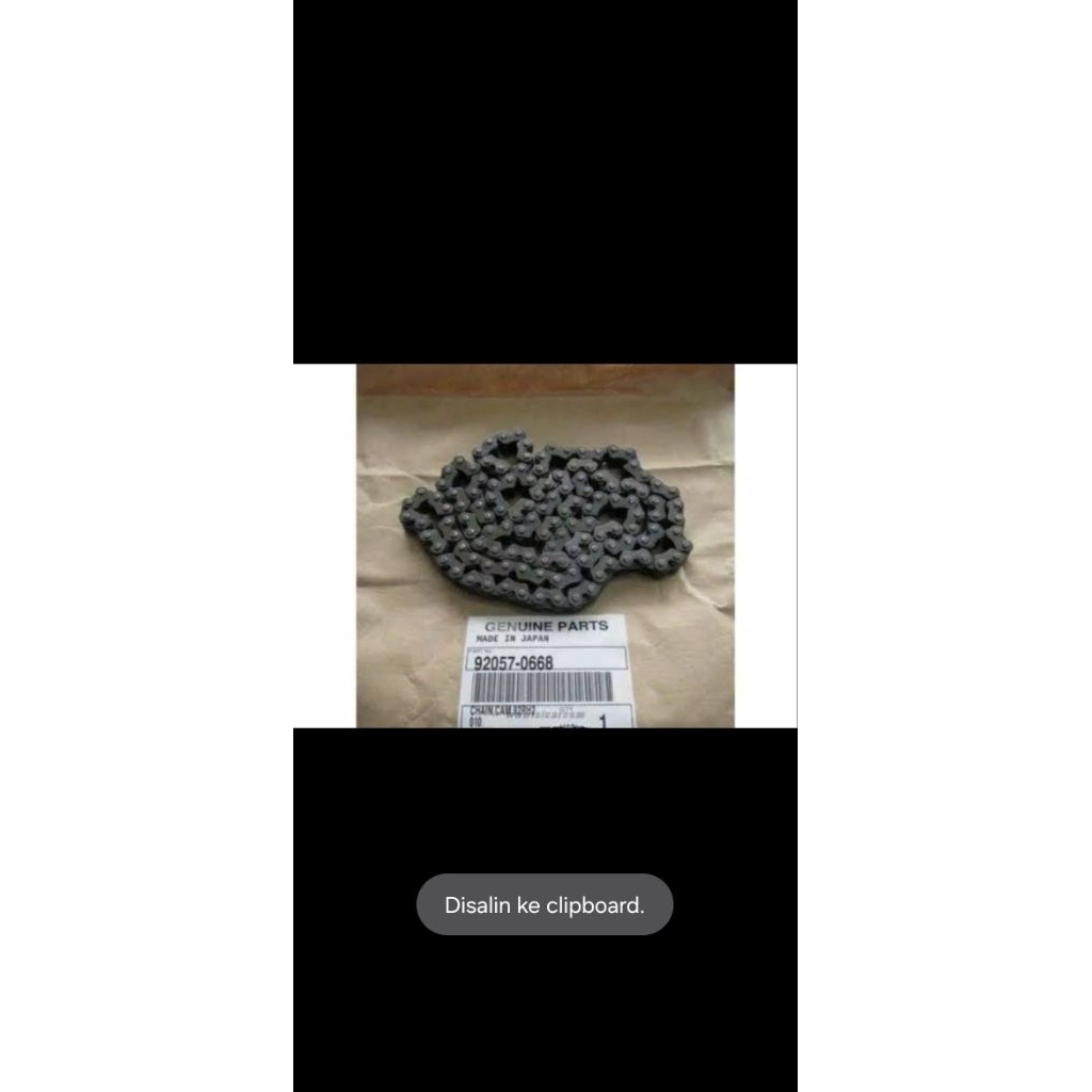 Rantai kecil kawasaki RR mono