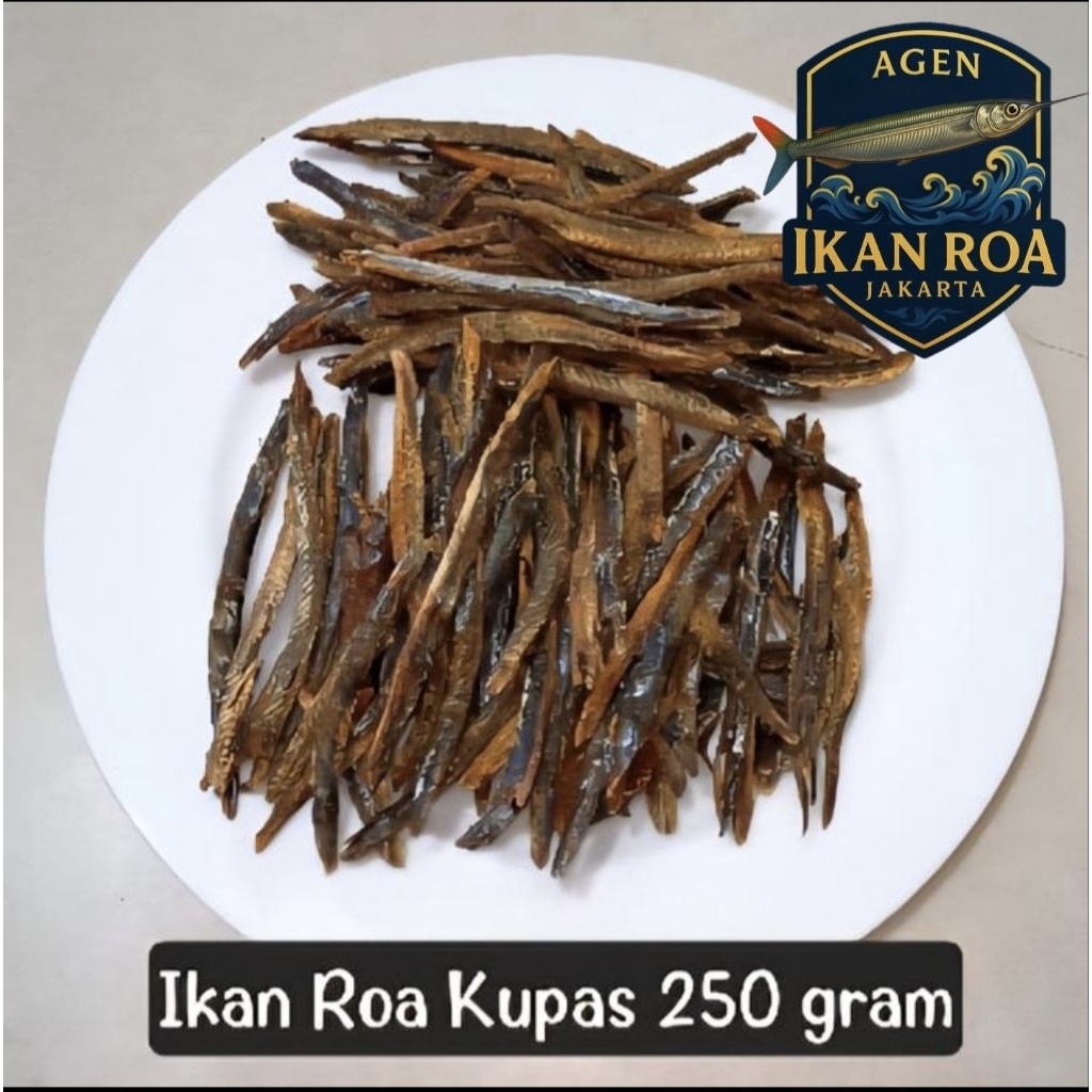 

Ikan Roa asap kupas daging punggung berat 250 Gram tanpa tulang