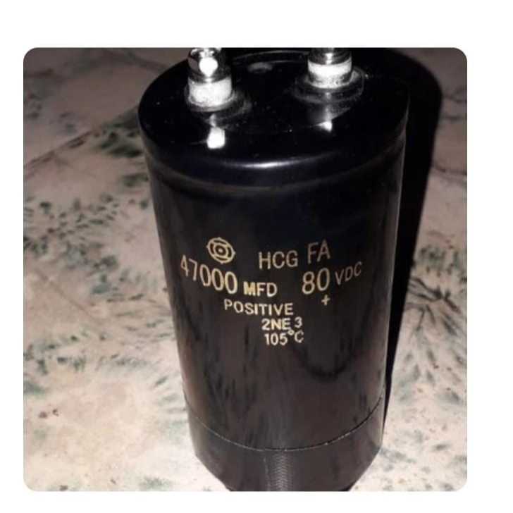 RG6815 elco elko 47000 uf 47.000uf 47.000 47000uf 80volt 80v 80 v volt hcg by PCM LTC GLODOK