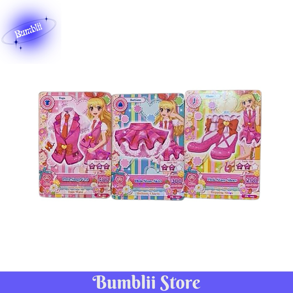 AIKATSU ICHIGO COORD SET PINK