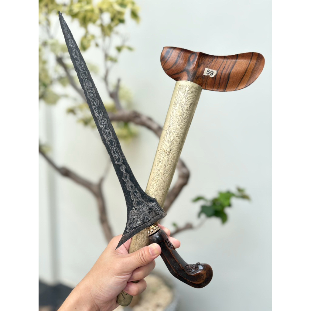 Keris Sepuh Jalak, pamor Wiji Timun