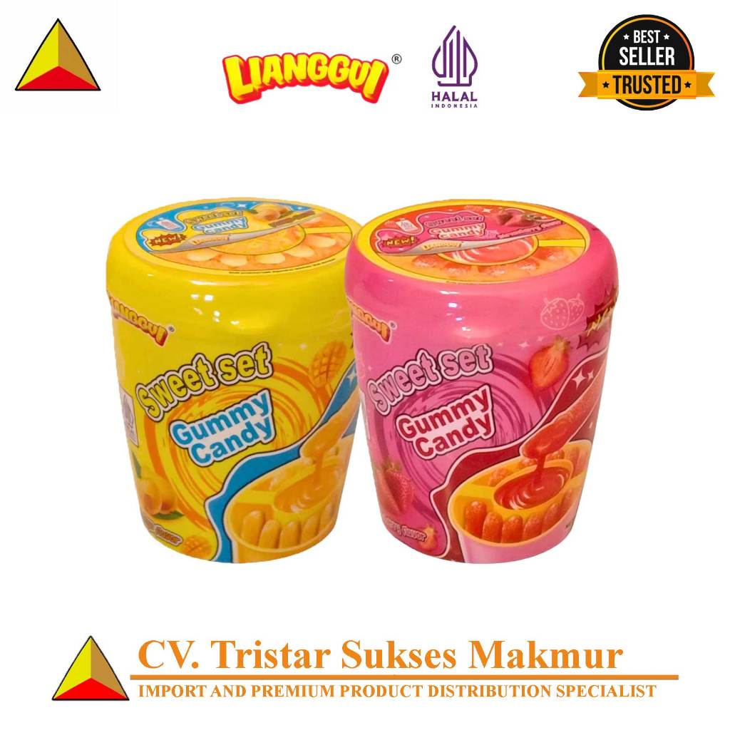 

(HALAL) Lianggui Sweet Set Mango & Strawberry 60gr – Permen Buah Lembut Rasa Mangga & Stroberi Segar