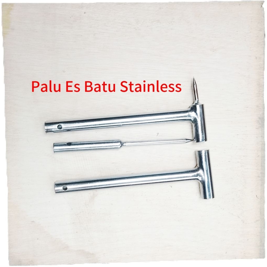 Palu Es Batu Stainless Palu Pemecah Es Batu Tusukan Es Batu