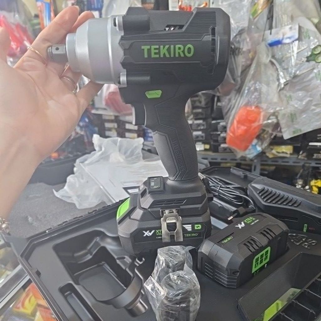 impack wrench tekiro 1/2 20volt / mesin impack tekiro / alat buka ban tekiro / impack tekiro / impac