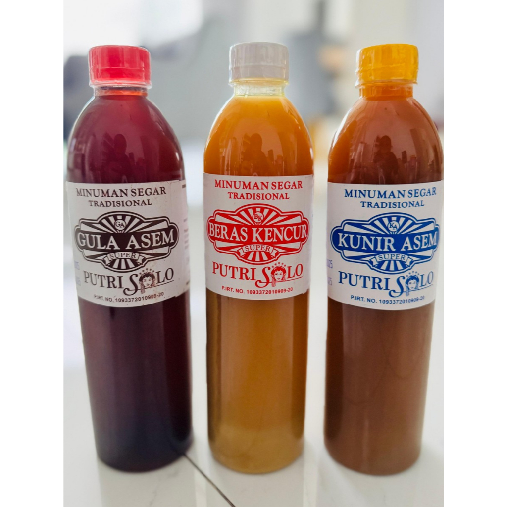 

Minuman Tradisional Jamu - Putri Solo (600ml)! Bisa sampai 10 penyajian! Gratis Bubble Wrap!