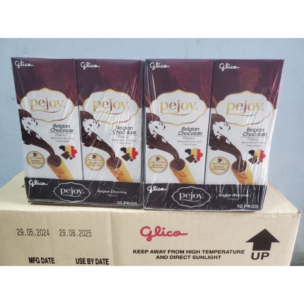 

PROMO GLICO PEJOY BELGIAN CHOCOLATE 16GR 1BOX ISI 10PCS