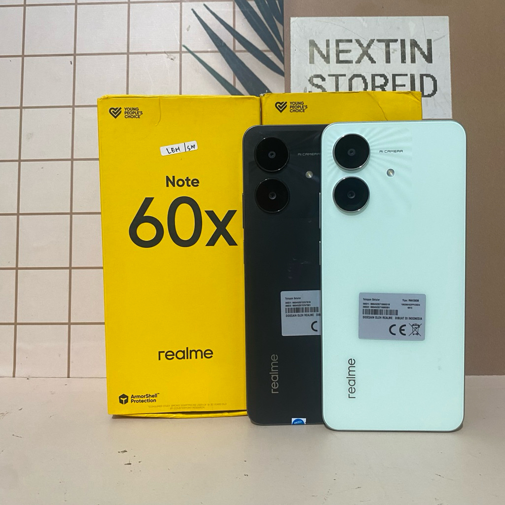 REALME NOTE 60X 4/64 4/128 SECOND FULLSET
