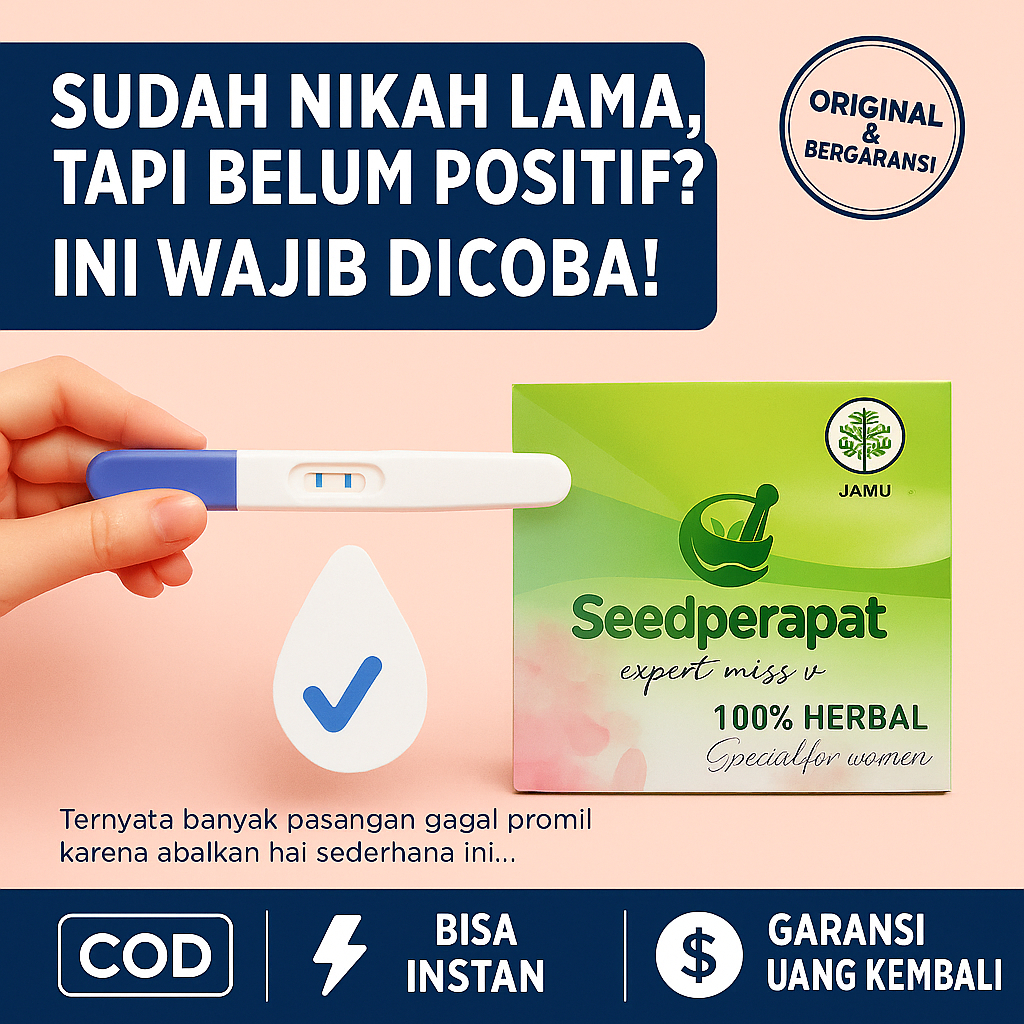 Seed Perapat paket promil ampuh cepat hamil ampuh