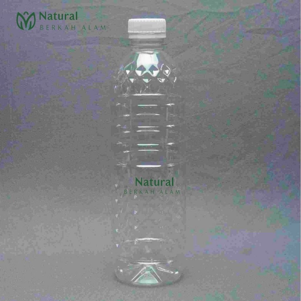 Botol 600 Ml Amdk Diamond Natural Tutup Plastik / Botol Plastik / Botol / Botol Minuman / Botol Aqua