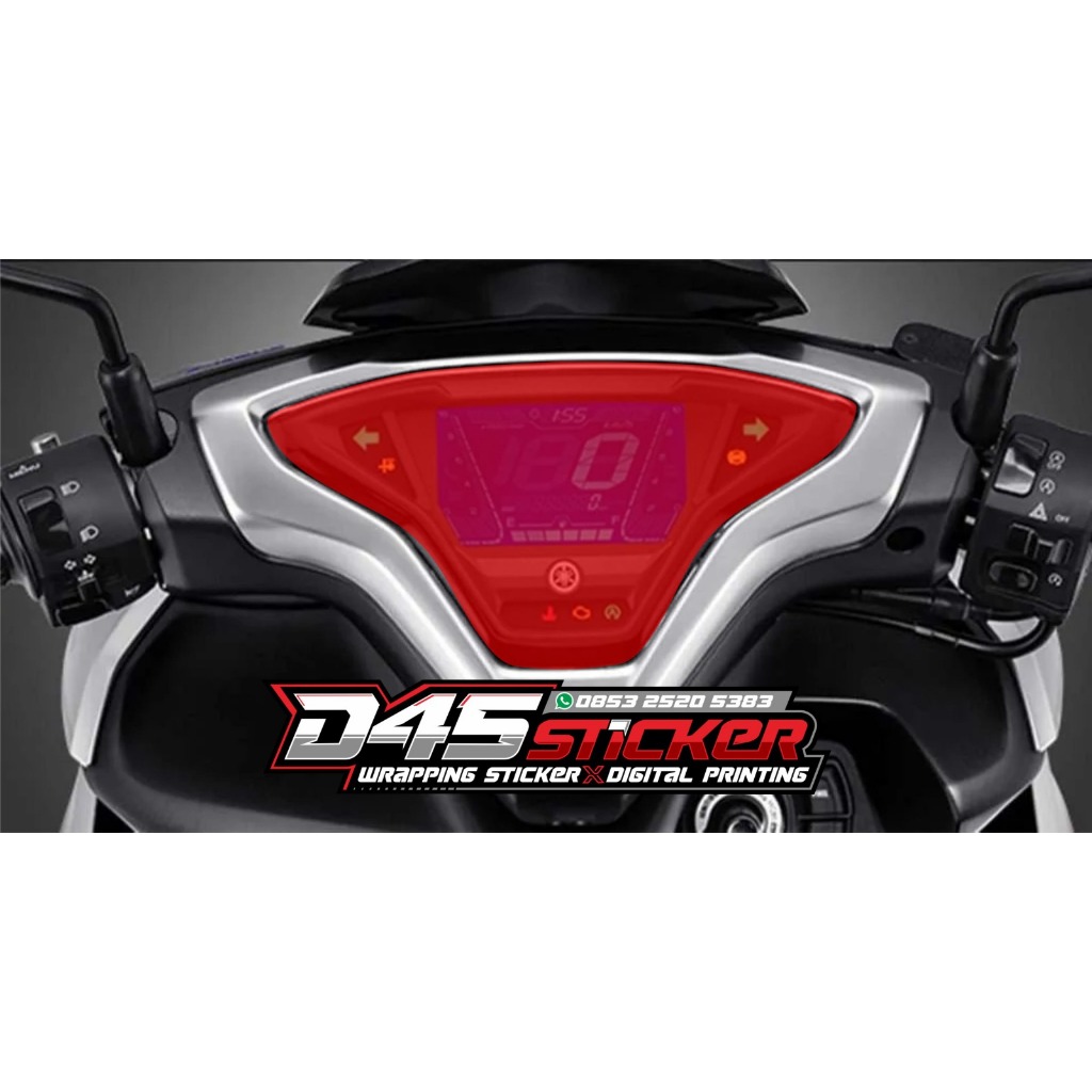 Stiker Pelindung Spido Aerox Connected | Stiker antigores aerox 155 | Stiker Pelindung Kaca Spido Ae