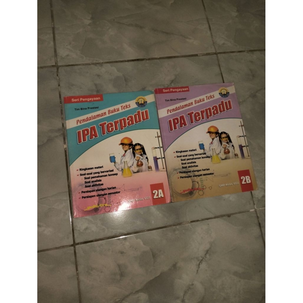 [Buku Bekas] PBT IPA TERPADU KELAS 8 SMP