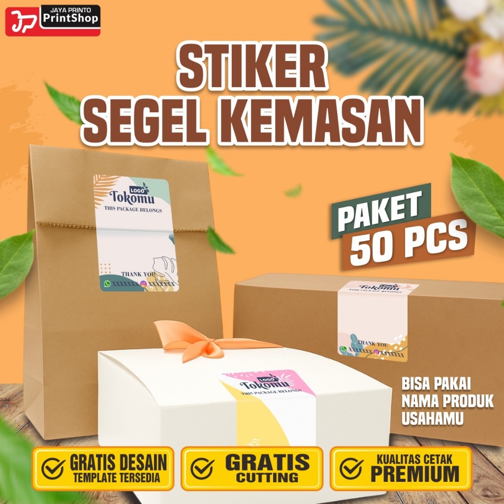 

Cetak Stiker Segel Kemasan, Packaging Estetik Murah Hemat_STICKER