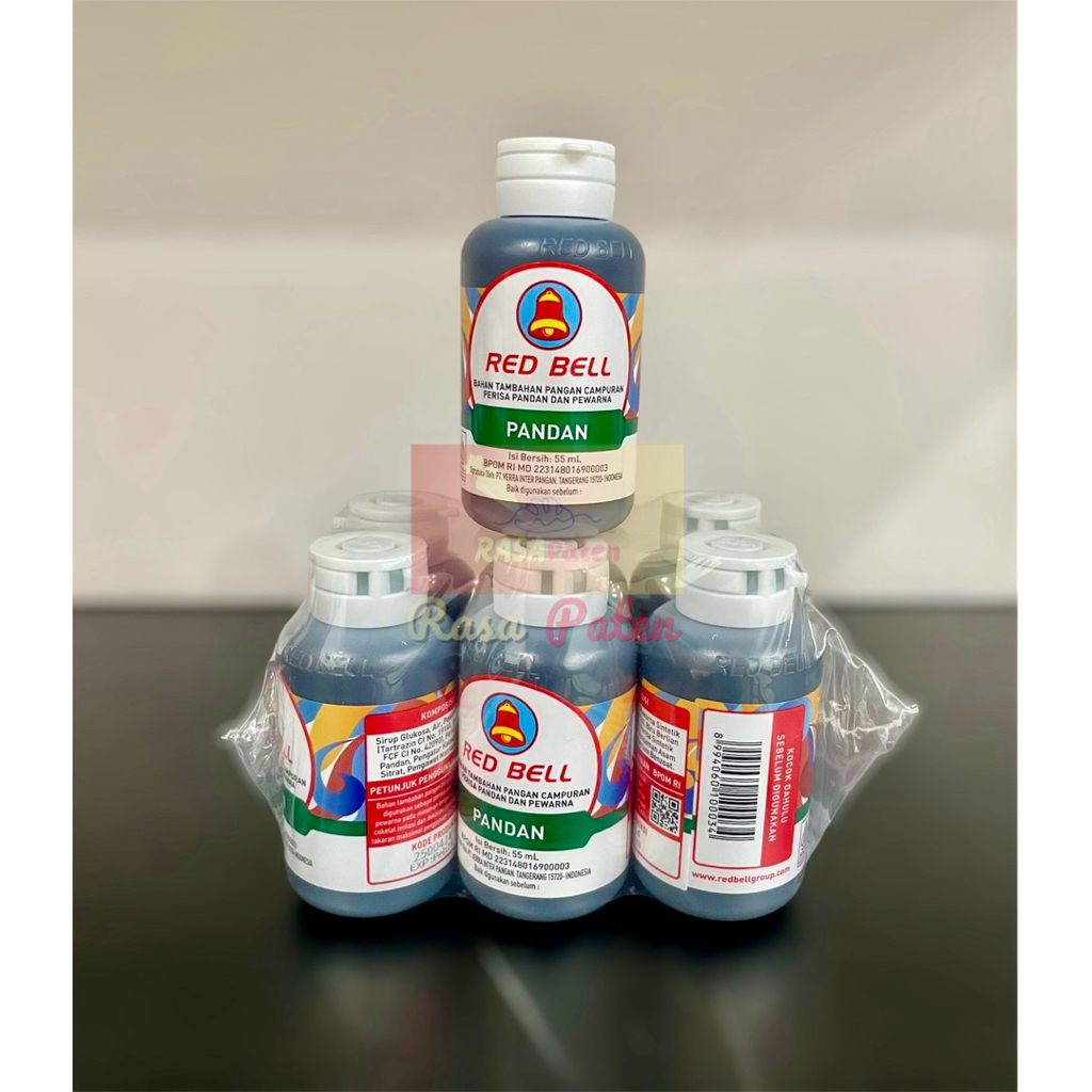 

RED BELL PASTA 55 ml PANDAN Halal BPOM RI COD Satuan / Lusinan